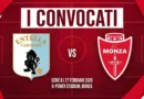 Grafica ufficiale con i giocatori scelti da mister Bianco: ecco i convocati Monza Entella per il match di Serie B.